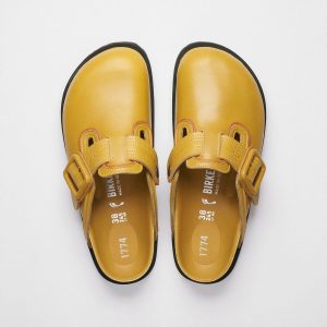 1774 Boston Leather Natural Leather – Mustard Brown