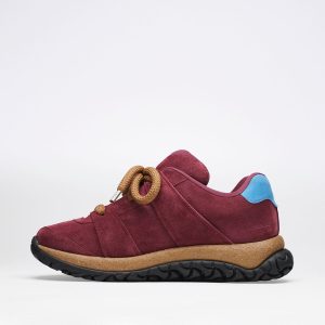 1774 Goerlitz Suede Suede Leather – Bordeaux