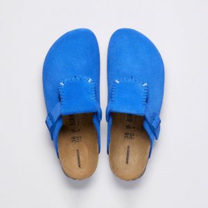ADERERROR Boston Flap Suède Ultra Blue