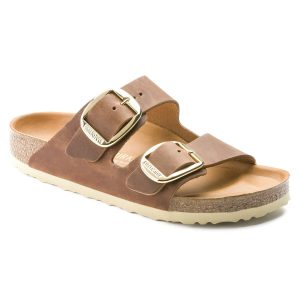 Arizona Big Buckle Natural Leather Oiled – Cognac