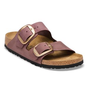 Arizona Big Buckle Nubuck Leather – Pepper