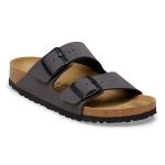 Velvet Gray/Black Buckles