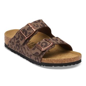 Arizona Kids Birko-Flor Nubuck – Leo Mocca
