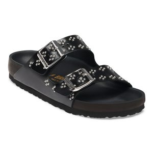 Arizona Rivet Border Small Natural Leather