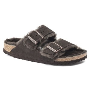 Arizona Shearling Suede Leather – Mocca