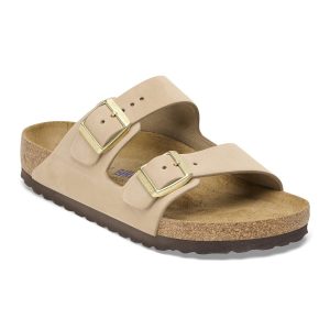 Arizona Soft Footbed Nubuck Leather – Sandcastle