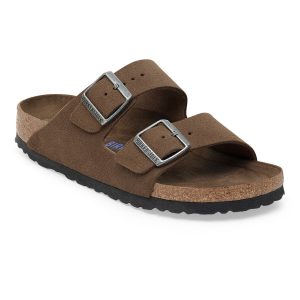Arizona Soft Footbed Suede Leather – Dark Tea Tonal