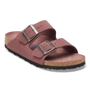 Arizona Soft Footbed Suede Leather – Pepper
