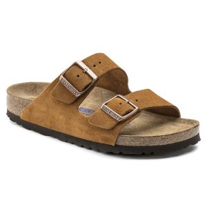Arizona Soft Footbed Suede Leather – Mink