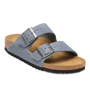 Arizona Suede Leather – Stone Blue
