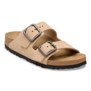 Arizona Wire Buckle Nubuck Leather – Sandcastle