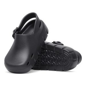Birki Flow Little Kids EVA – Black