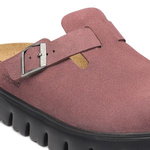 Boston Chunky Suede Leather – Pepper