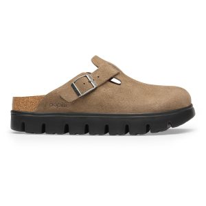 Boston Chunky Suede Leather – Gray Taupe