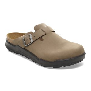 Boston Crosstown Waxy Leather – Tobacco Brown