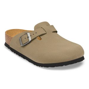 Boston Kids Birko-Flor Nubuck – Faded Khaki