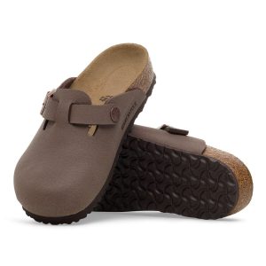 Boston Kids Birko-Flor Nubuck – Mocca