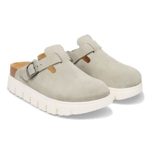 Boston Chunky Suede Leather – Oyster