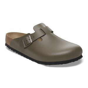 Boston Natural Leather – Concrete Gray