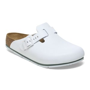 Boston Pro Natural Leather – White