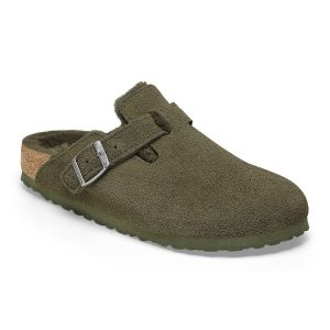 Boston Shearling Suede Leather – Thyme