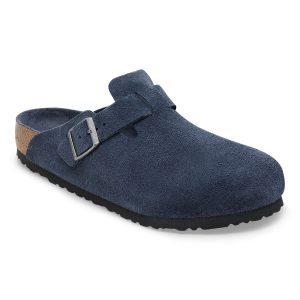 Boston Soft Footbed Suede Leather – New Navy Tonal