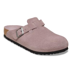 Boston Soft Footbed Suede Leather – Faded Purple Tonal FB