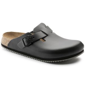 Boston Super Grip Natural Leather – Black