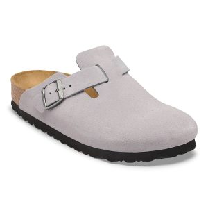 Boston Suede Leather – Lavender Sky