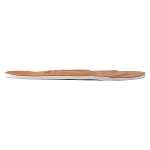 Lit de pied Comfort en cuir Cuir naturel Brown