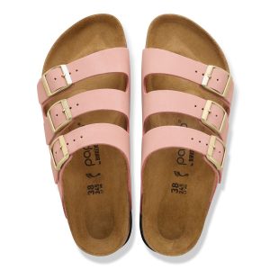 Florida Flex Platform Nubuck Leather – Pink Clay
