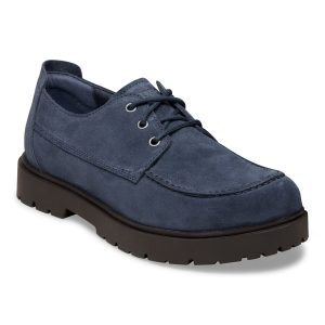 Highwood Moc Lace Low Suede Leather – New Navy