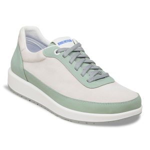 Honnef City Mixed Leather – Pure Sage / White