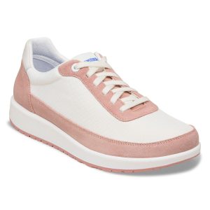 Honnef City Natural Leather/Textile – Pink Clay / Eggshell