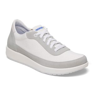 Honnef City Natural Leather/Textile – Antique White