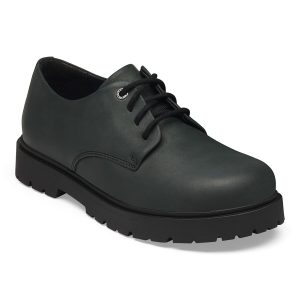 Highwood Lace Low Natural Leather Oiled – Black