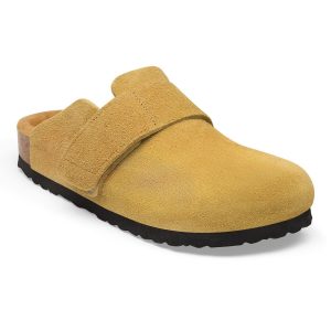Loma  Shearling Suede Leather – Cork Brown