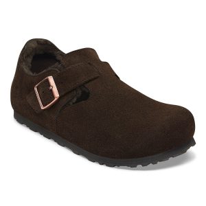 London Shearling Suede Leather – Mocca