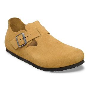 London Suede Leather – Cork Brown