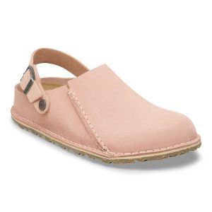 Lutry Premium Suede Leather – Light Rose