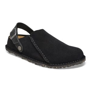 Lutry Premium Suede Leather – Black