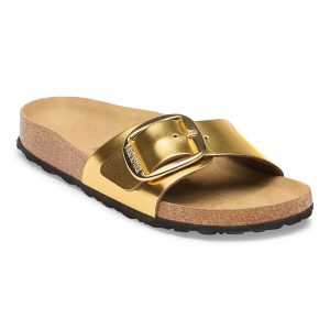 Madrid Big Buckle Natural Leather