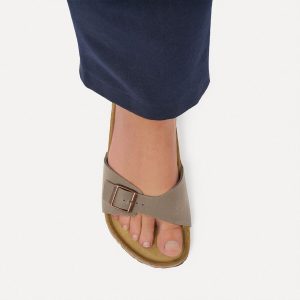 Madrid Birko-Flor Nubuck – Stone