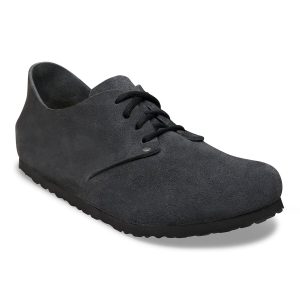Maine Suede Leather – Charcoal
