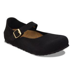 Mantova Suede Leather – Black