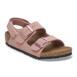 Milano Kids Birko-Flor Nubuck – Pink Clay
