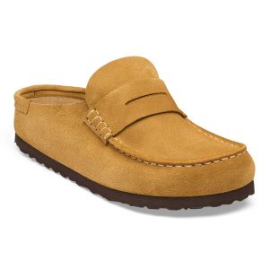 Naples Wrapped Suede Leather – Cork Brown