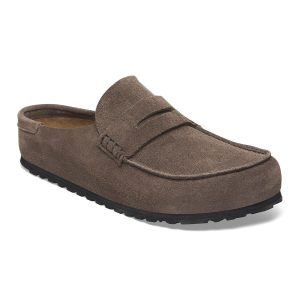 Naples Wrapped Suede Leather – Concrete Gray