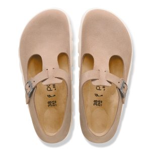 Paris Chunky Suede Leather – Warm Sand