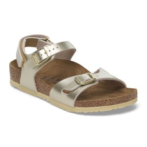 Rio Kids Birko-Flor – Electric Metallic Gold